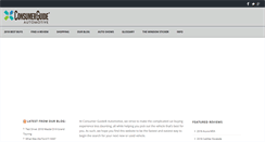 Desktop Screenshot of consumerguide.com